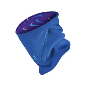 Image of One Size Nike Youths Reversible Neck Warmer 2 Signal Blue Game Royal Turquoise