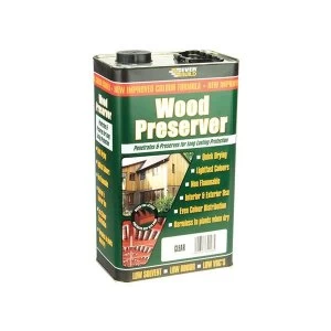 Image of Everbuild Wood Preserver Clear 5 litre