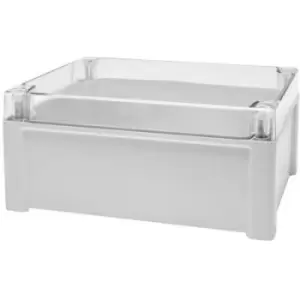 Image of Fibox TPC 241911T 5824007 Universal enclosure 240 x 191 x 107 Polycarbonate (PC) Light grey