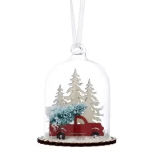 image of Winter Journey Dome Bauble