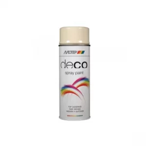 image of PlastiKote 01609 Deco Spray Paint High Gloss RAL 1013 Oyster White...