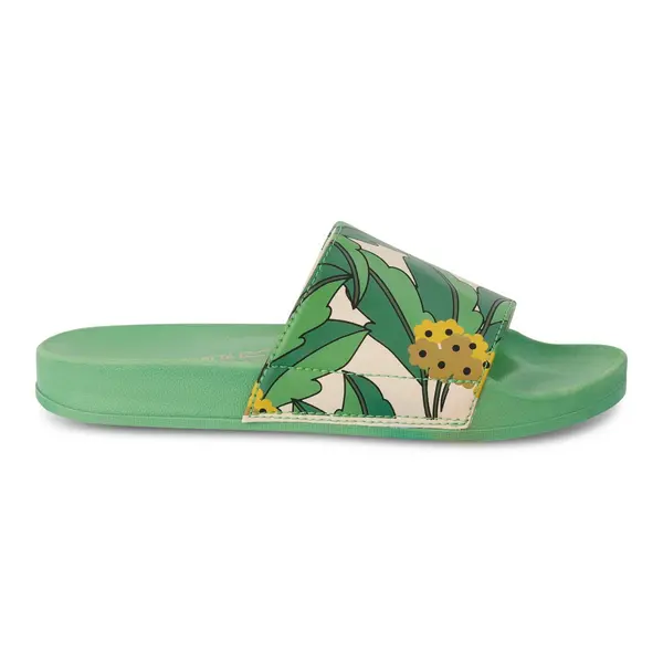 Image of Regatta Womens Orla Lightweight Sliders UK Size 5 (EU 38) Green Tropcl RWF761-6CA-5