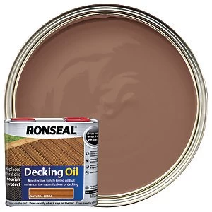 Image of Ronseal Decking Oil - Natural Cedar 2.5L