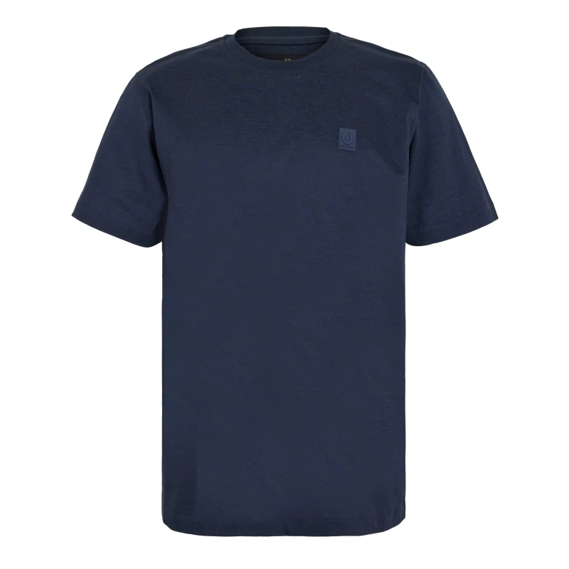 Image of Belstaff Mens Steel T-Shirt Dark Ink male L