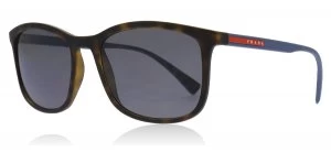 image of Prada Sport PS01TS Sunglasses Havana Rubber U61144 Polariserade 56mm