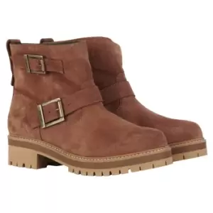 image of Barbour Womens Tiggy Boots Rust UK 6