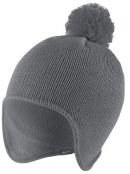 Image of Nike Golf Pompom Knit Hat Grey