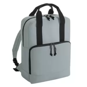 Image of Bagbase Unisex Adult Cooler Recycled Backpack (One Size) (Grey)
