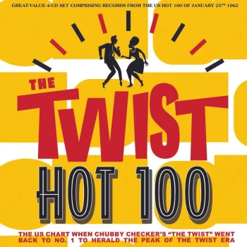 Image of Various Artists - The Twist Hot 100 25th January 1962 (CD)