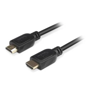 image of Spire HDMI 2.0 Cable, 2 Metres, High Speed, 4K Ultra HD Support, Gold Plated Connectors