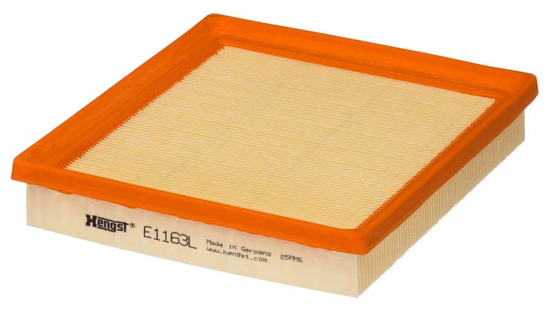 Image of HENGST FILTER E1163L Air filter Filter Insert Air Filter (8)