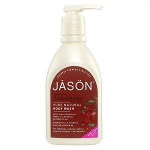 image of Jason Cranberry Satin Body Wash Pump Anti Oxidant 887ml