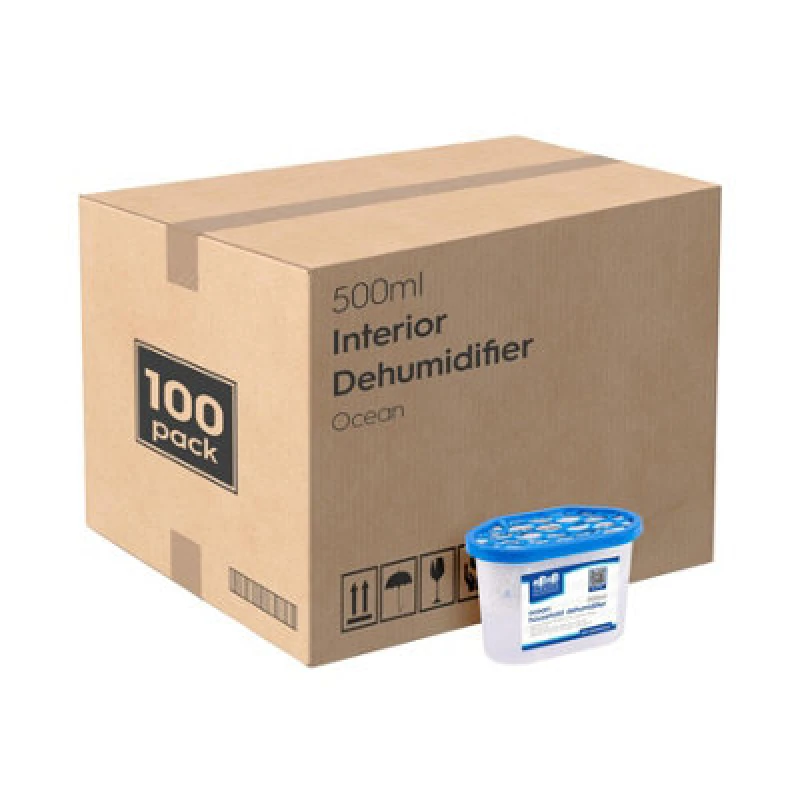 Image of Harbour Housewares Interior Dehumidifiers - 500Ml - Lemon - 10X Anti-Mould Condensation Absorber Moisture Trap Air Freshener