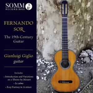 Image of Fernando Sor The 19th-century Guitar by Fernando Sor CD Album