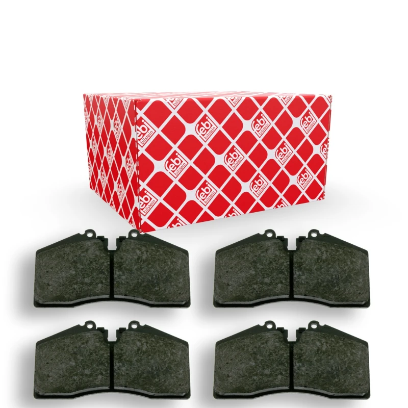 Image of FEBI BILSTEIN 16518 Brake pad set prepared for wear warning indicator Brake Pad Set,disc brake (402)