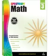 Image of spectrum math workbook grade 3
