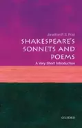 Image of shakespeares sonnets and poems a very short introduction