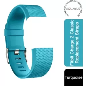 image of Fitbit Charge2 ClassicReplacement Straps, Adjustable Straps MetalClasp,Turquoise