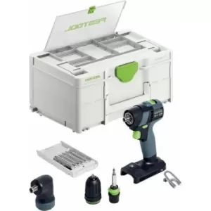 Image of Txs 18-BASIC-SET 18v Drill driver 10mm keyless chuck - Festool