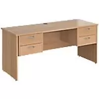 image of Dams International Desk MP616P22B 1,600 x 600 x 725 mm