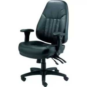 image of 24 Hour Manager Leather Chair