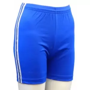 Image of Carta Sport Womens/Ladies Stripe Shorts (24R) (Royal Blue/White)