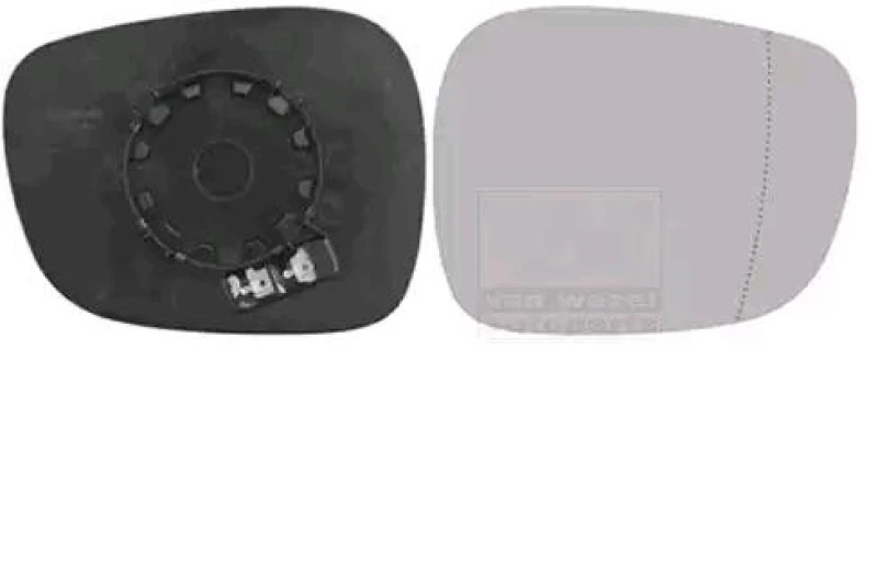 Image of VAN WEZEL 0678838 Wing Mirror Glass * HAGUS * Right Mirror Glass,outside mirror (1914)