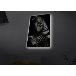 Image of 4570MDACT-059 Multicolor Decorative LED Lighted Canvas Painting