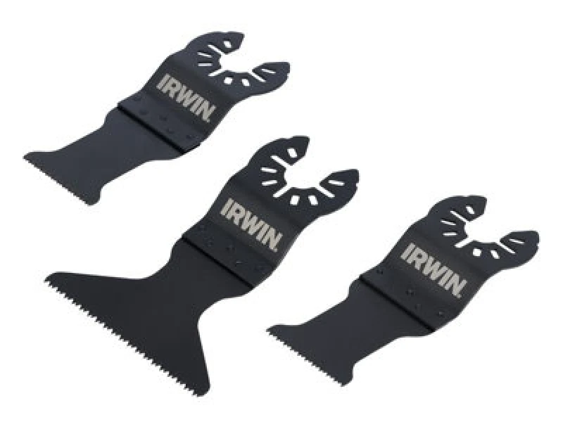 Image of Irwin 3 Piece Multitool Oscillating Blades Set IW1017110