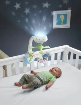 image of Fisher Price Butterfly Dreams 3 in 1 Projection Mobile