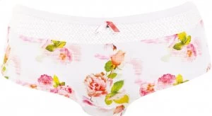 image of Freya Rose tapestry short White