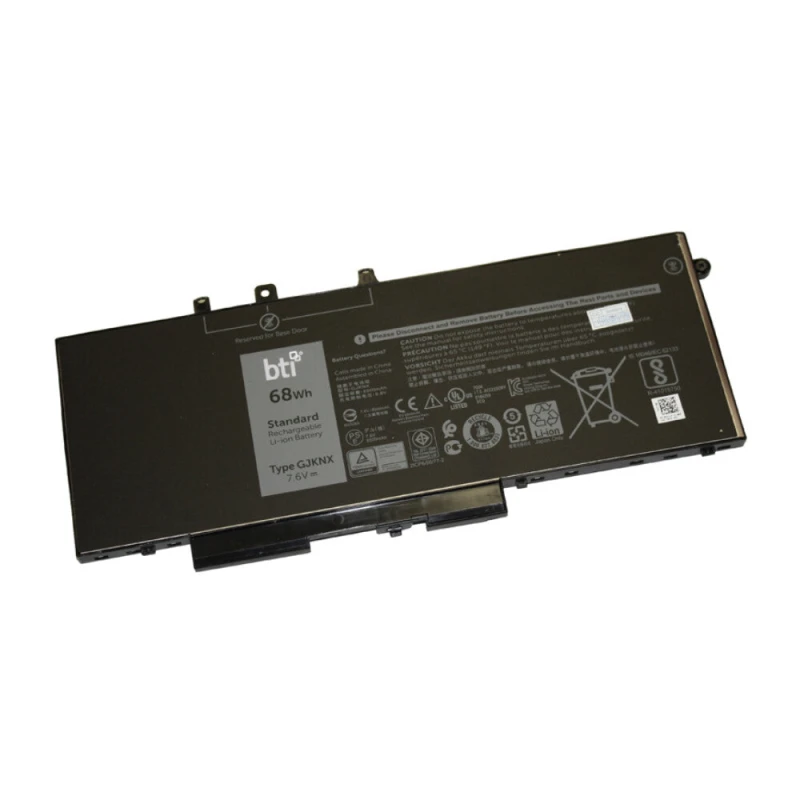 Image of BTI BTI 0GJKNX compatible 68Wh 4-cell battery for Latitude 5580 5480 5280 5290 5490 5491 5495 5591 Precision 3530 7520 0GJKNX-BTI