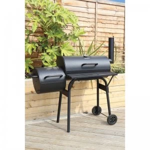 Image of Medium Smoker Barrel Charcoal BBQ