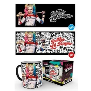 image of Suicide Squad - Daddys Lil Monster Heat Change Mug