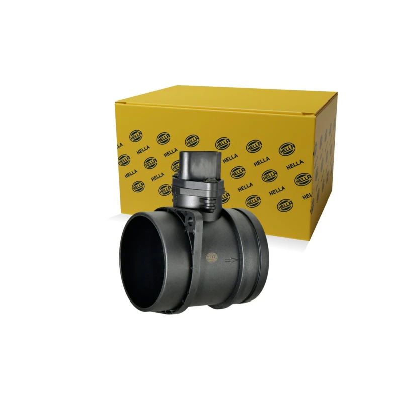 Image of HELLA Mass air flow sensor HELLA 8ET 358 166-561