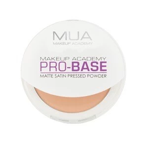 image of MUA Pro Base Matte Satin Pressed Powder - Beige Flush Nude