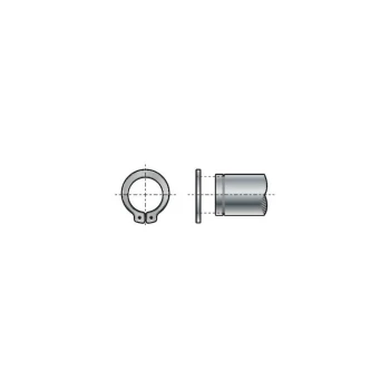 Image of 13MM DIN 471 External Circlips (Pack 50) - Qualfast