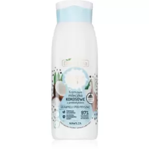 image of Bielenda Beauty Milky Moisturizing Coconut Shower & Bath Milk