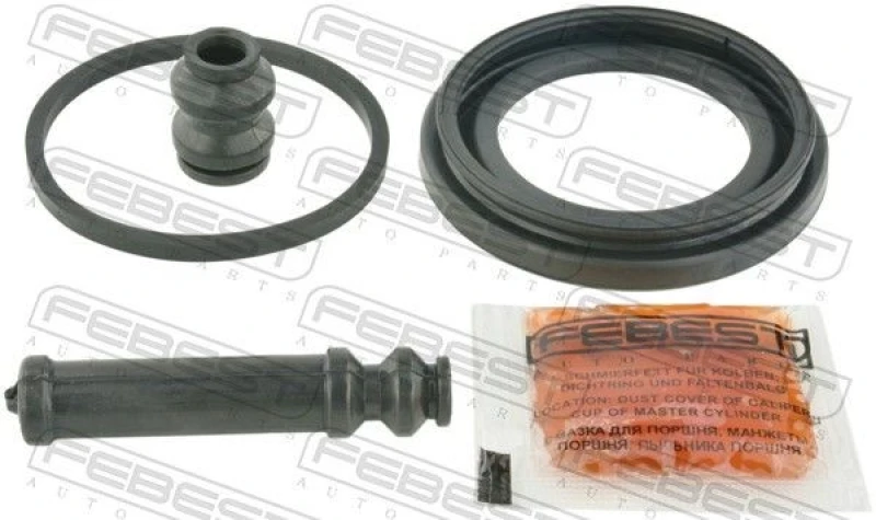 Image of FEBEST 0475-CS2F Brake Caliper Repair Kit Front Axle Repair Kit,brake caliper (405)