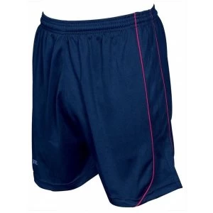 Image of Precision Mestalla Shorts 26-28" Navy/Red