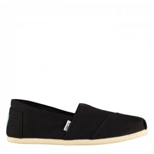 image of Toms Alpargata Canvas Pumps - Black