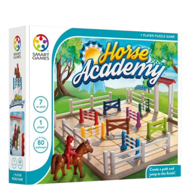 Image of SmartGames Horse Academy Puzzle Game SMART-SG097