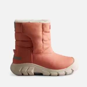 Image of Hunter Junior Intrepid Nylon-Blend Shell Snow Boots - UK 1 Kids