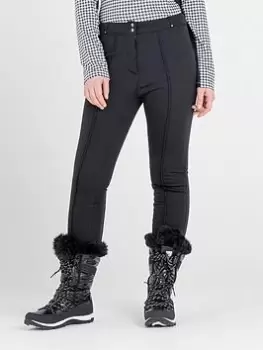 image of Dare 2b Sleek Full Length Waterproof Ski Pants - Black, Size 16, Women