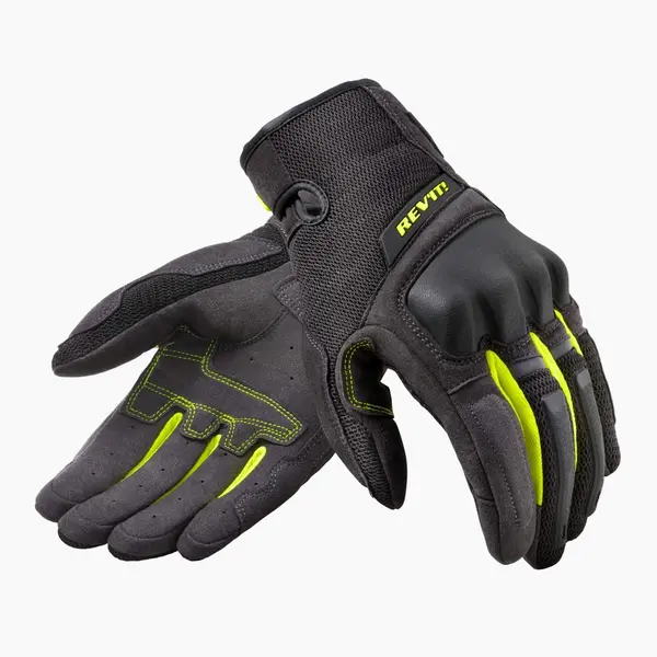 Image of REV'IT! Volcano Black Neon Yellow Size S