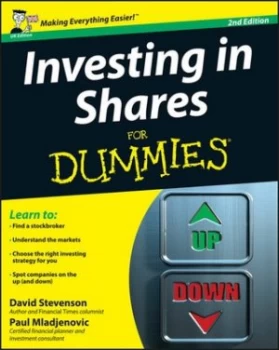 Image of Investing in Shares for Dummies. by David Stevenson Paperback