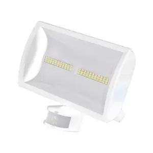 image of Timeguard White 10W LED Energy Saver Wide Beam PIR Floodlight - Cool White - LEDX10PIRWH