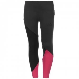 image of adidas TR CB Tights Junior Girls - Carbon/Blk/Pink