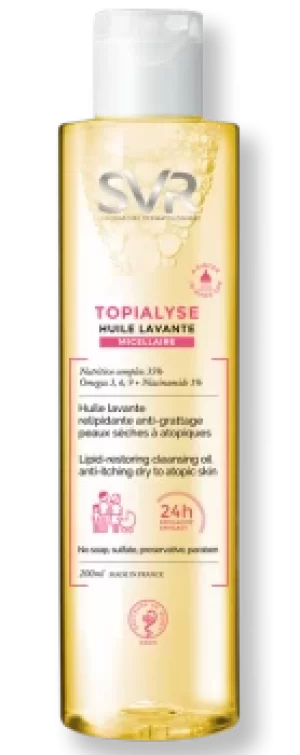 image of SVR Topialyse Huile Micellaire Oil Makeup Remover 200ml