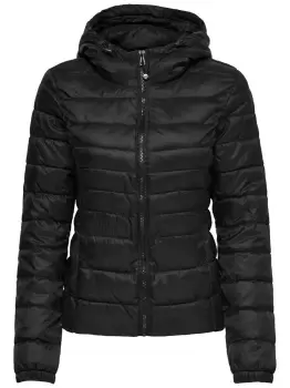 Image of ONLY Short Quilted Jacket Women Black